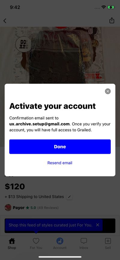 Activity & Notification screenshot 