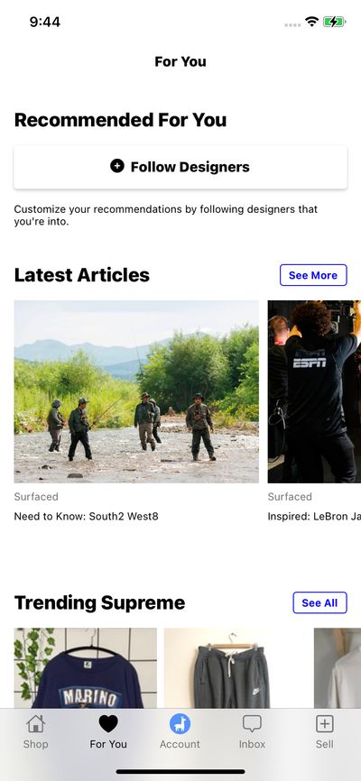 Suggestions screenshot 