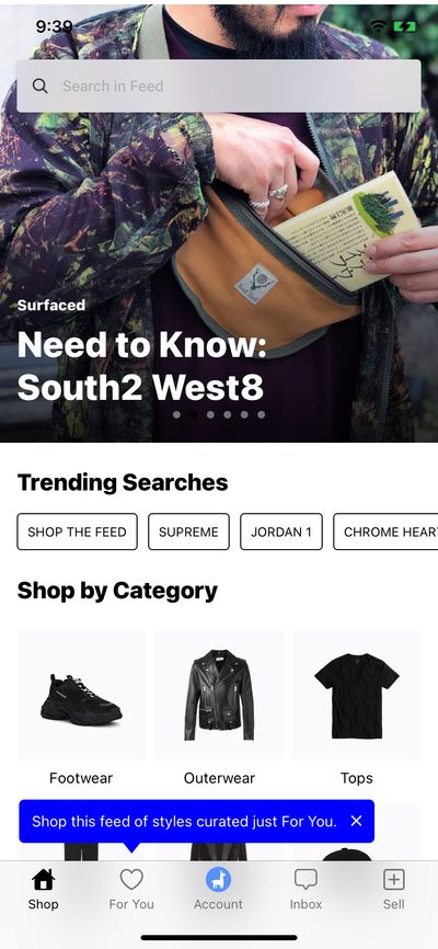 Home screenshot 