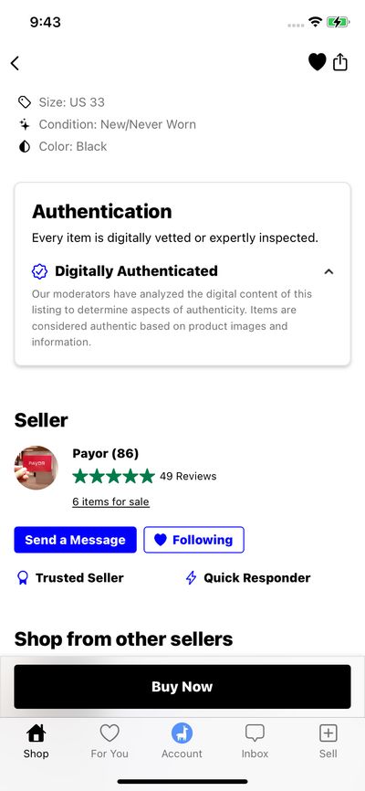 Reviews & Rating screenshot 