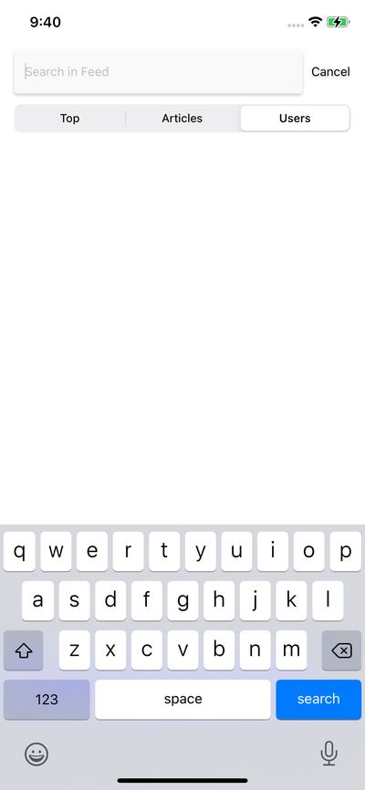 Search screenshot 