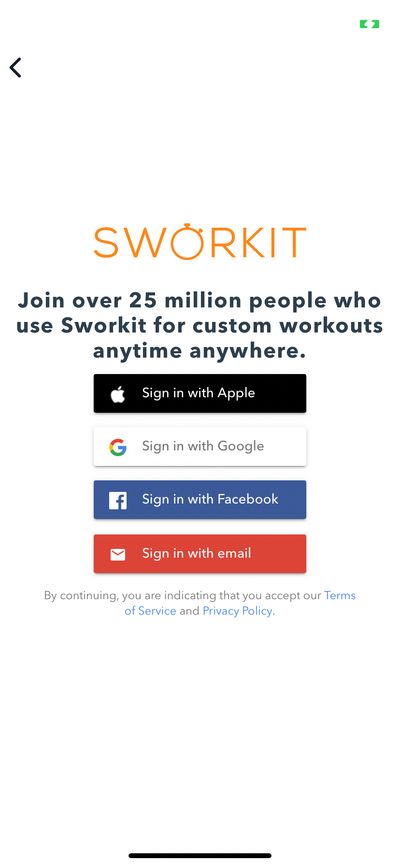 Logins screenshot 