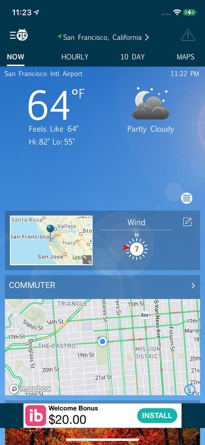 Home screenshot 