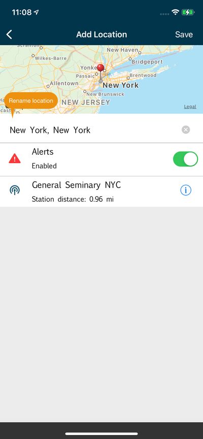 Maps screenshot 