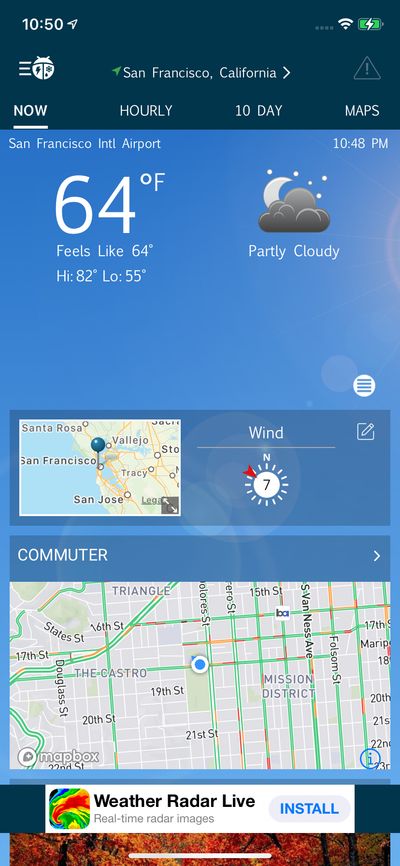 Home screenshot 