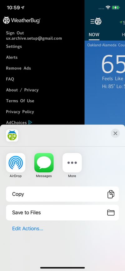Share screenshot 