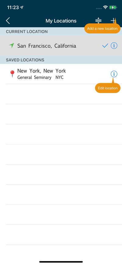 Venue Details screenshot 