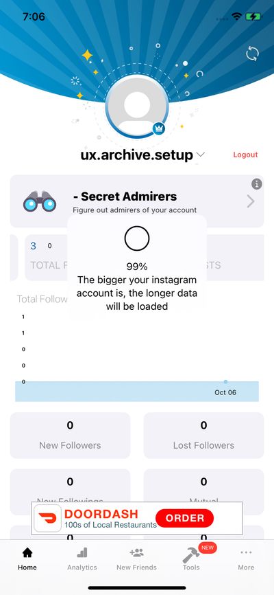 Home screenshot 