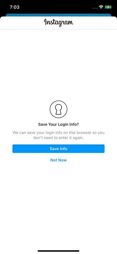 Logins screenshot 