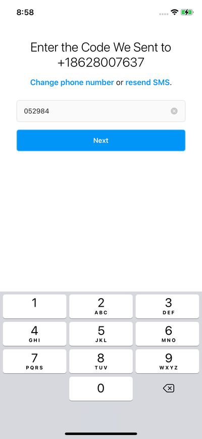 Verification screenshot 