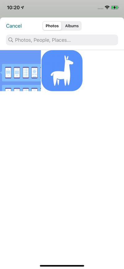 Photos screenshot 