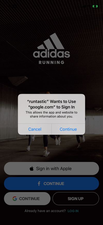 Permission screenshot 