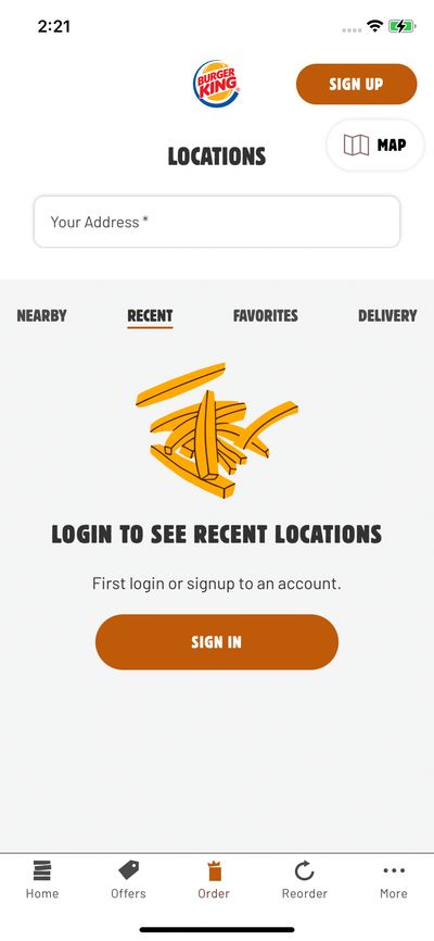 Logins screenshot 