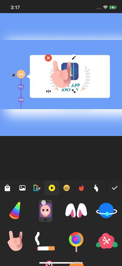 Edit screenshot 