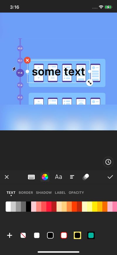 Edit screenshot 