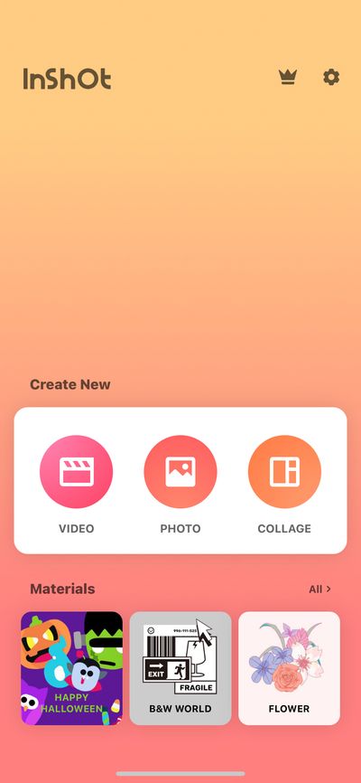 Home screenshot 