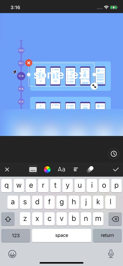 Edit screenshot 